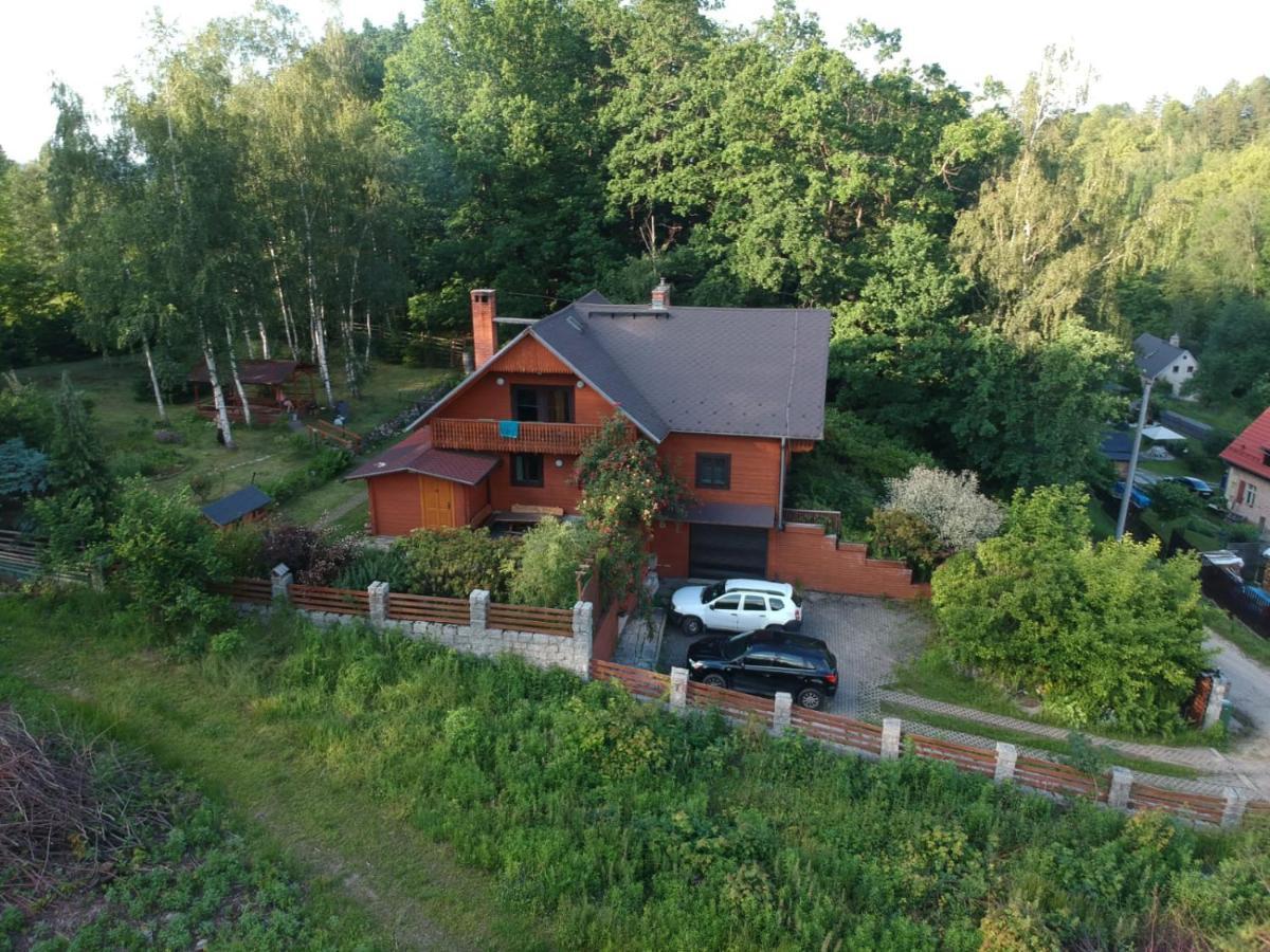 Vila Chata Gorska Sowa Dla 12 Osob, 4 Sypialnie,Salon Z Kominkiem Podgórzyn Exteriér fotografie