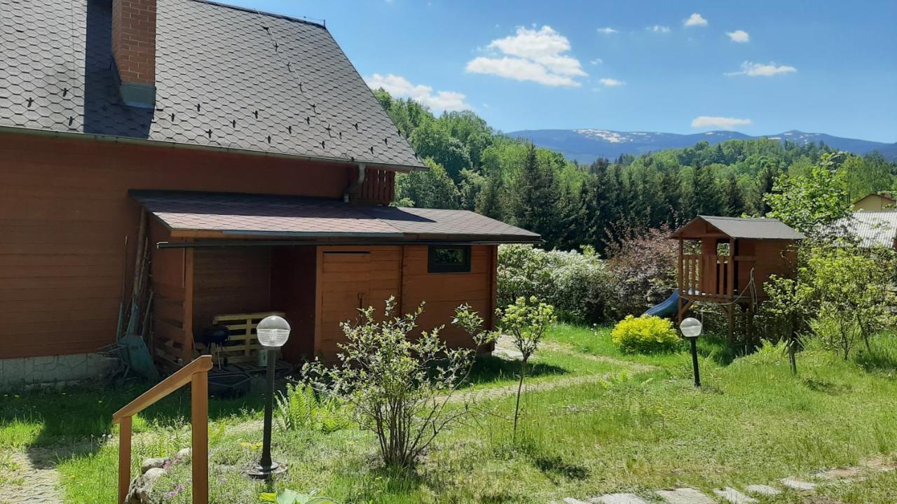 Vila Chata Gorska Sowa Dla 12 Osob, 4 Sypialnie,Salon Z Kominkiem Podgórzyn Exteriér fotografie